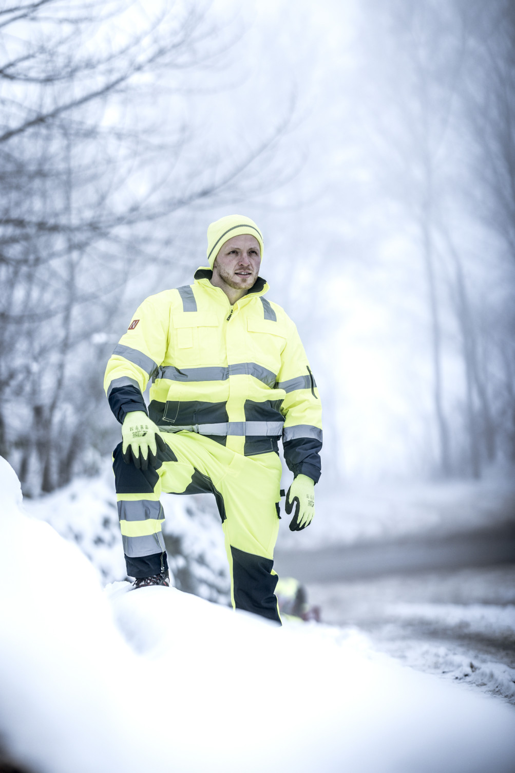 Pilotenjacke MOTION TEX VIZ Warn-Pilotenjacke