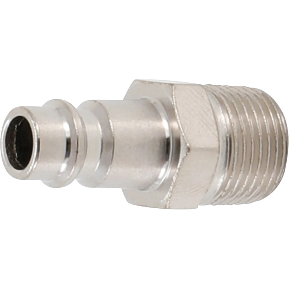 Druckluft-Stecknippel, 10 mm (3/8") Außengewinde