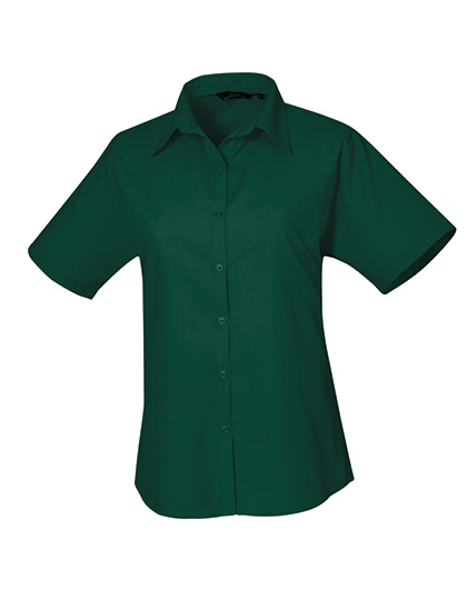 Bluse – Women´s Poplin Short Sleeve Blouse