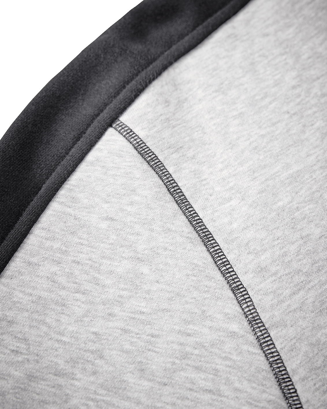 4PROTECT® Hoodie melange/schwarz