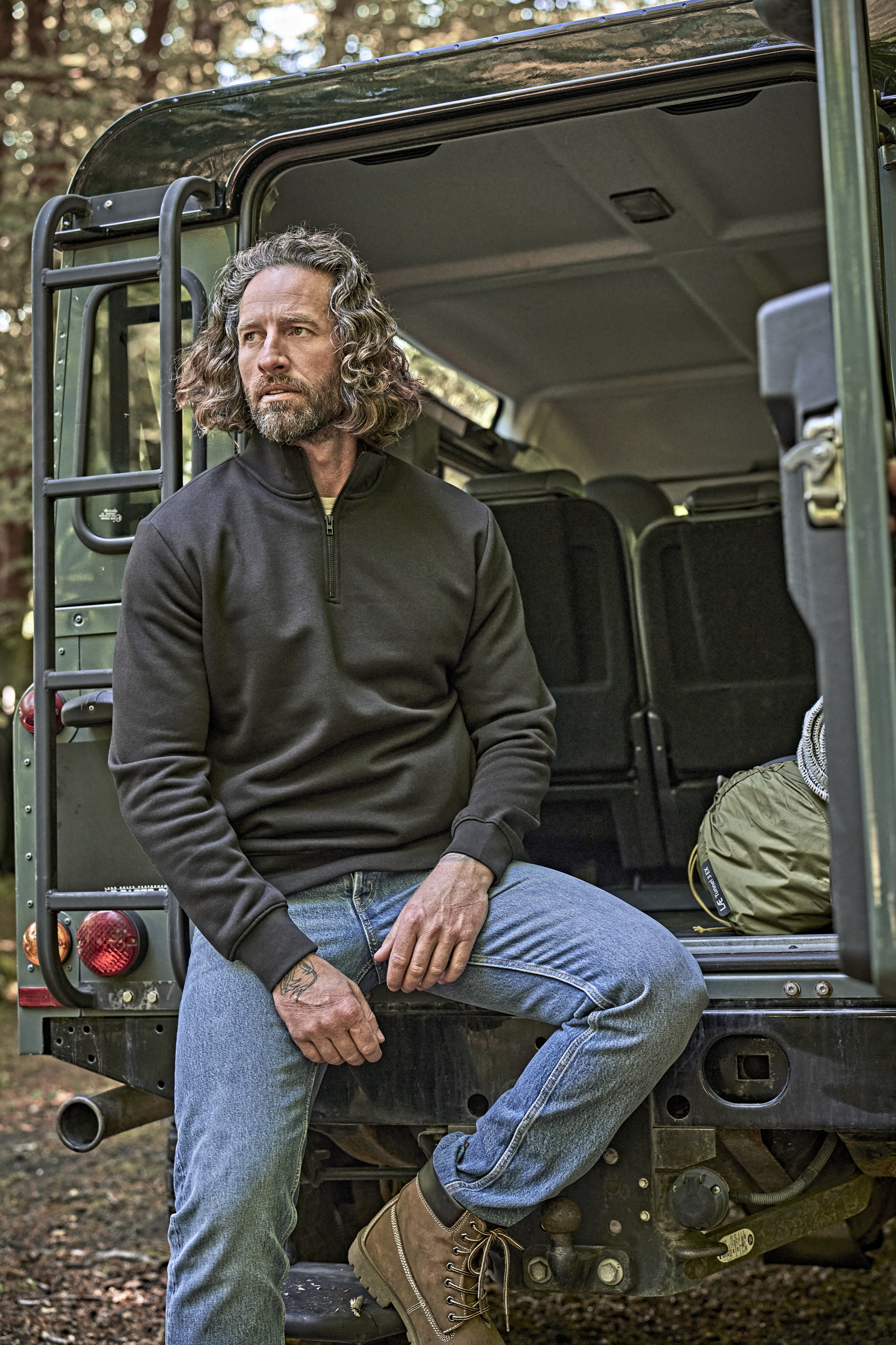 Half Zip Sweatshirt