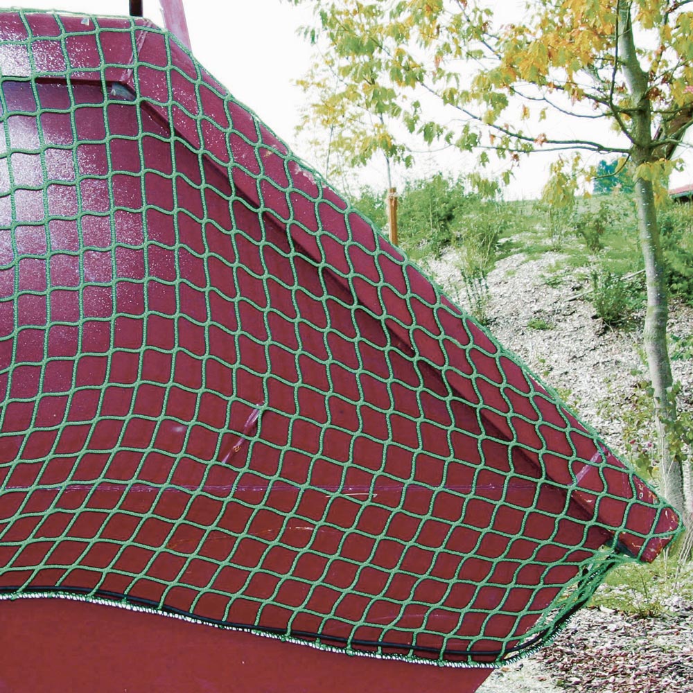 Abdecknetz, Grün, ohne Knoten 1,5 x 2,5 Meter