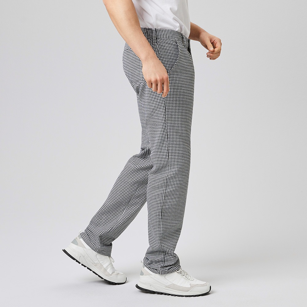 Herren 5-Pocket Hose, Pepita