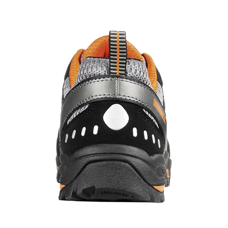 RUNNEX® S1-Sicherheitshalbschuhe LightStar schwarz/grau/orange