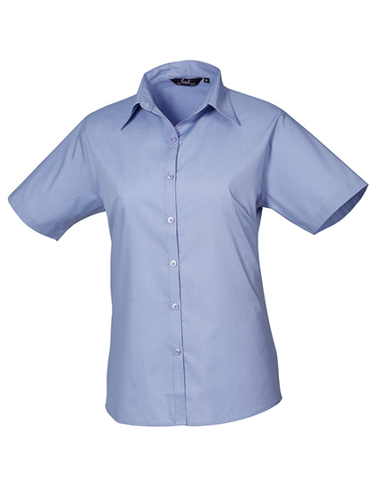 Bluse – Women´s Poplin Short Sleeve Blouse