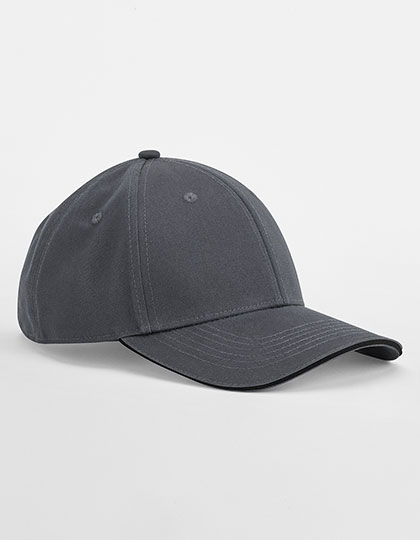 EarthAware Classic Organic Cotton 6 Panel Cap - Sandwich Peak