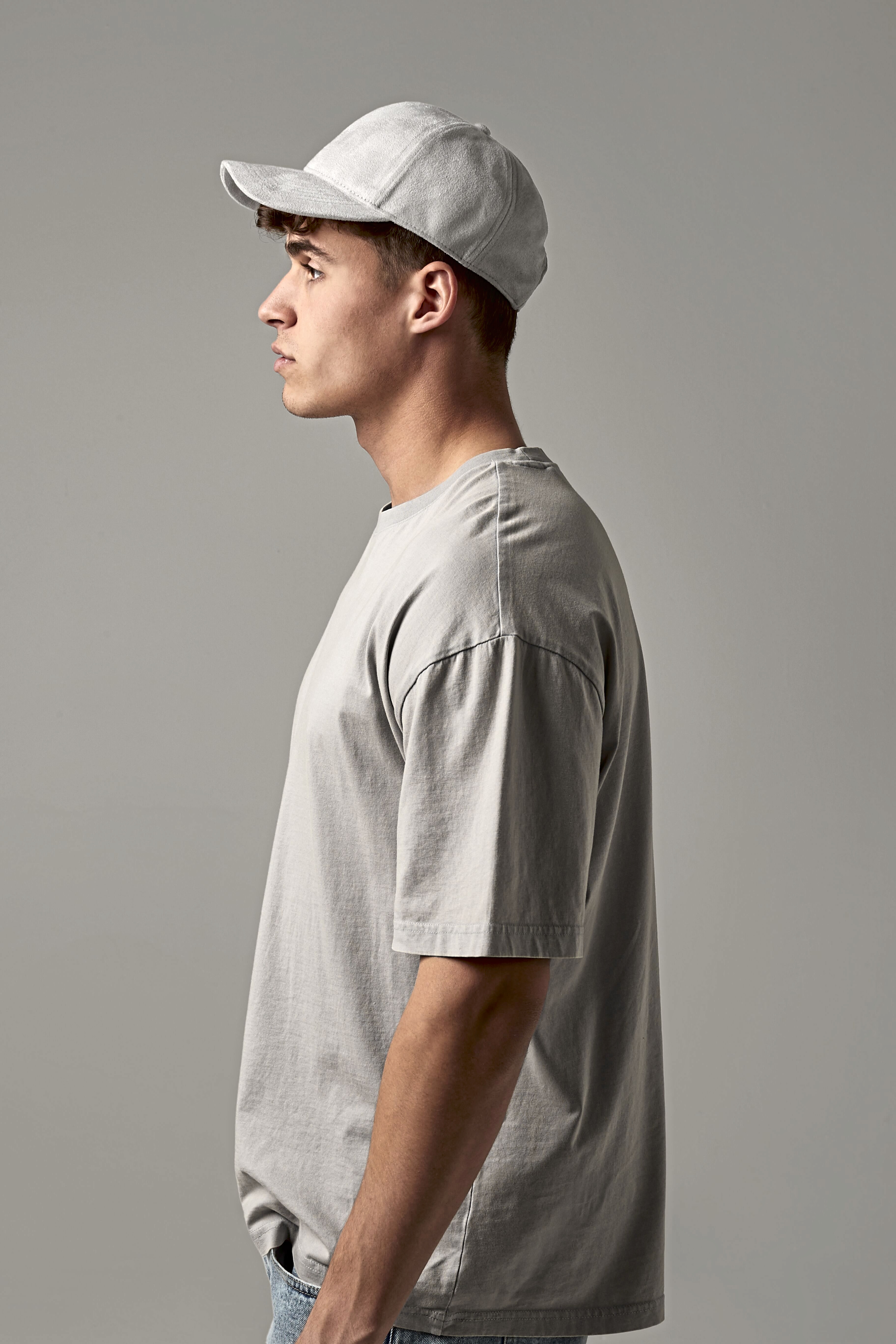 Faux Suede 6 Panel Cap