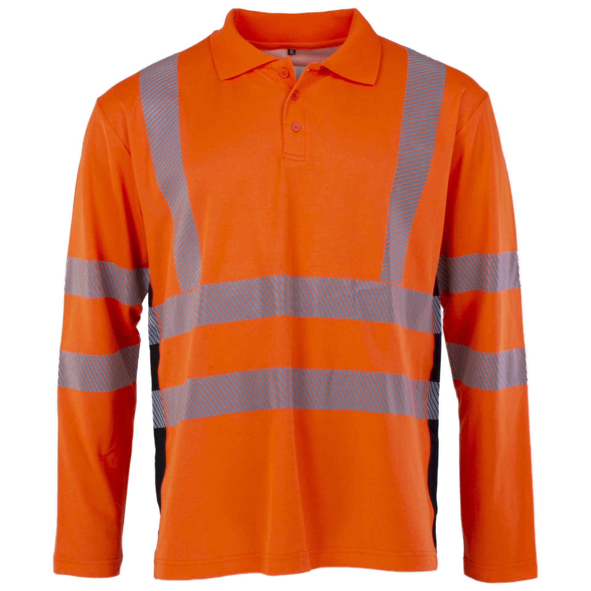 PREVENT® Premium Warnschutz Langarm-Poloshirt PTW-POLO-L