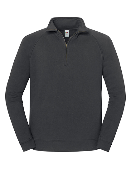 Sweatshirt – Iconic Premium Zip Neck Sweat