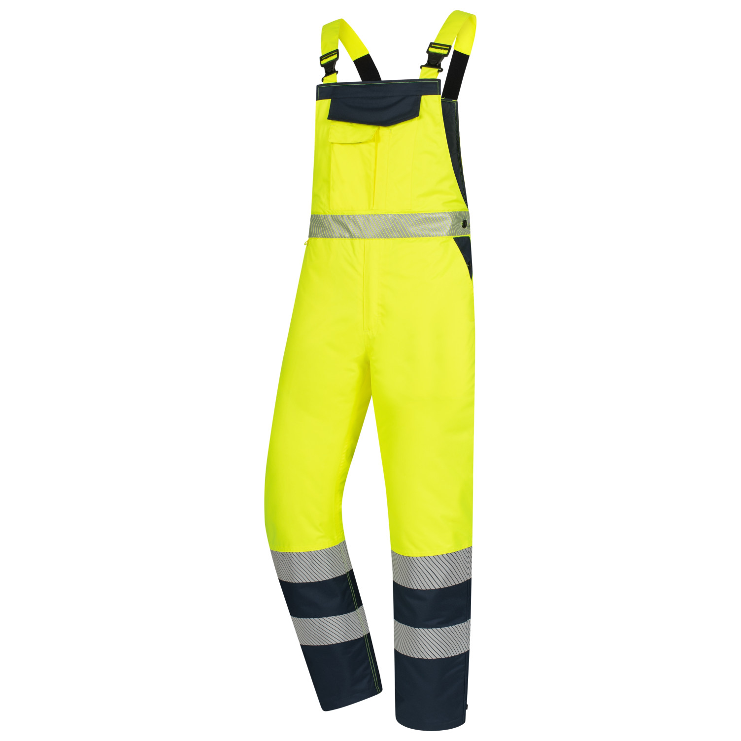 Latzhose MOTION TEX VIZ Warn-Winterlatzhose