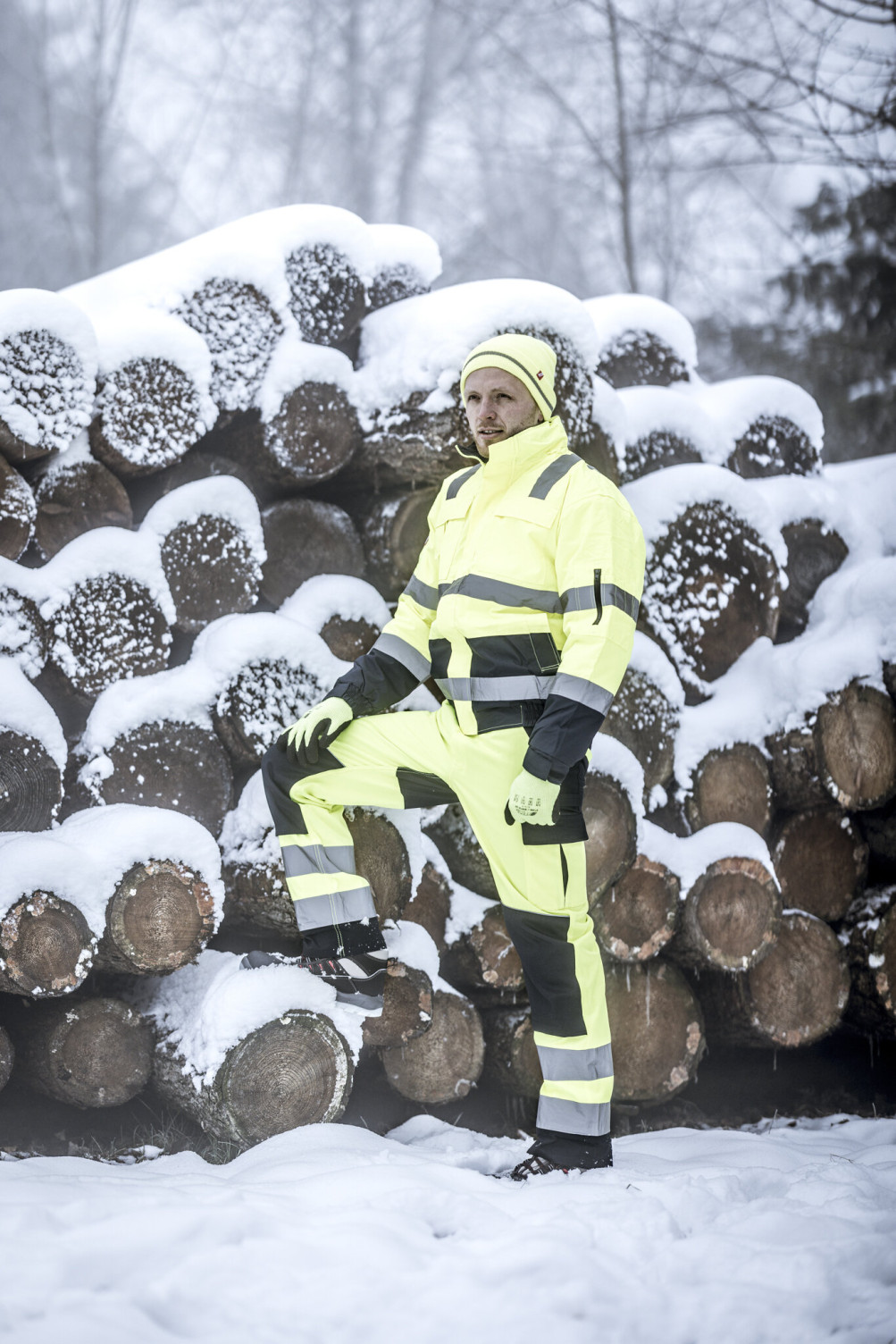 Pilotenjacke MOTION TEX VIZ Warn-Pilotenjacke