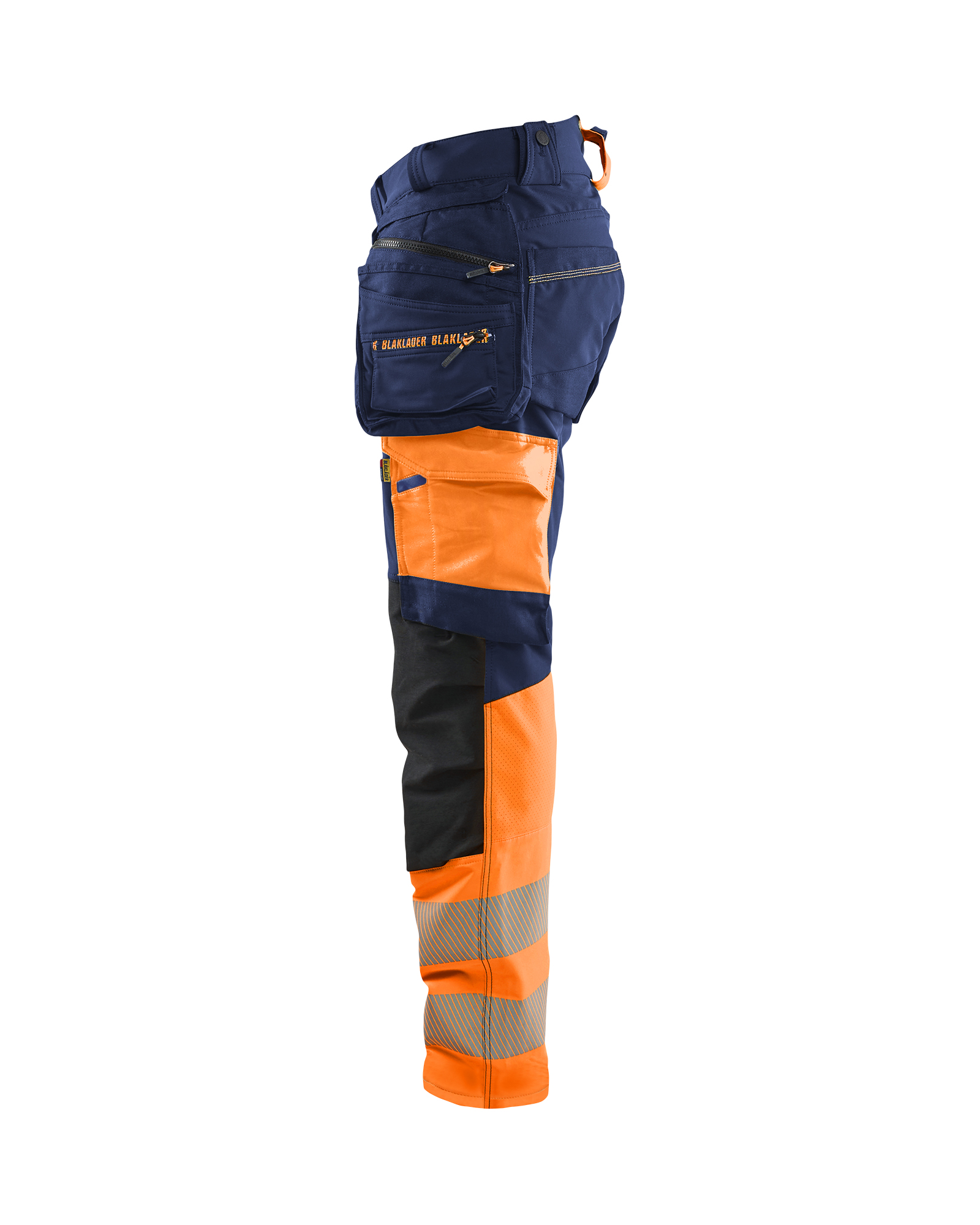 High Vis Arbeitshose 4-Wege-Stretch