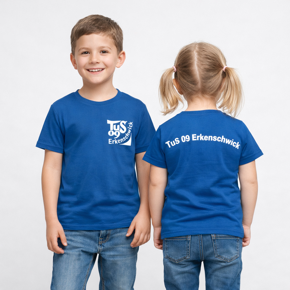 Kinder T-Shirt, royal blau