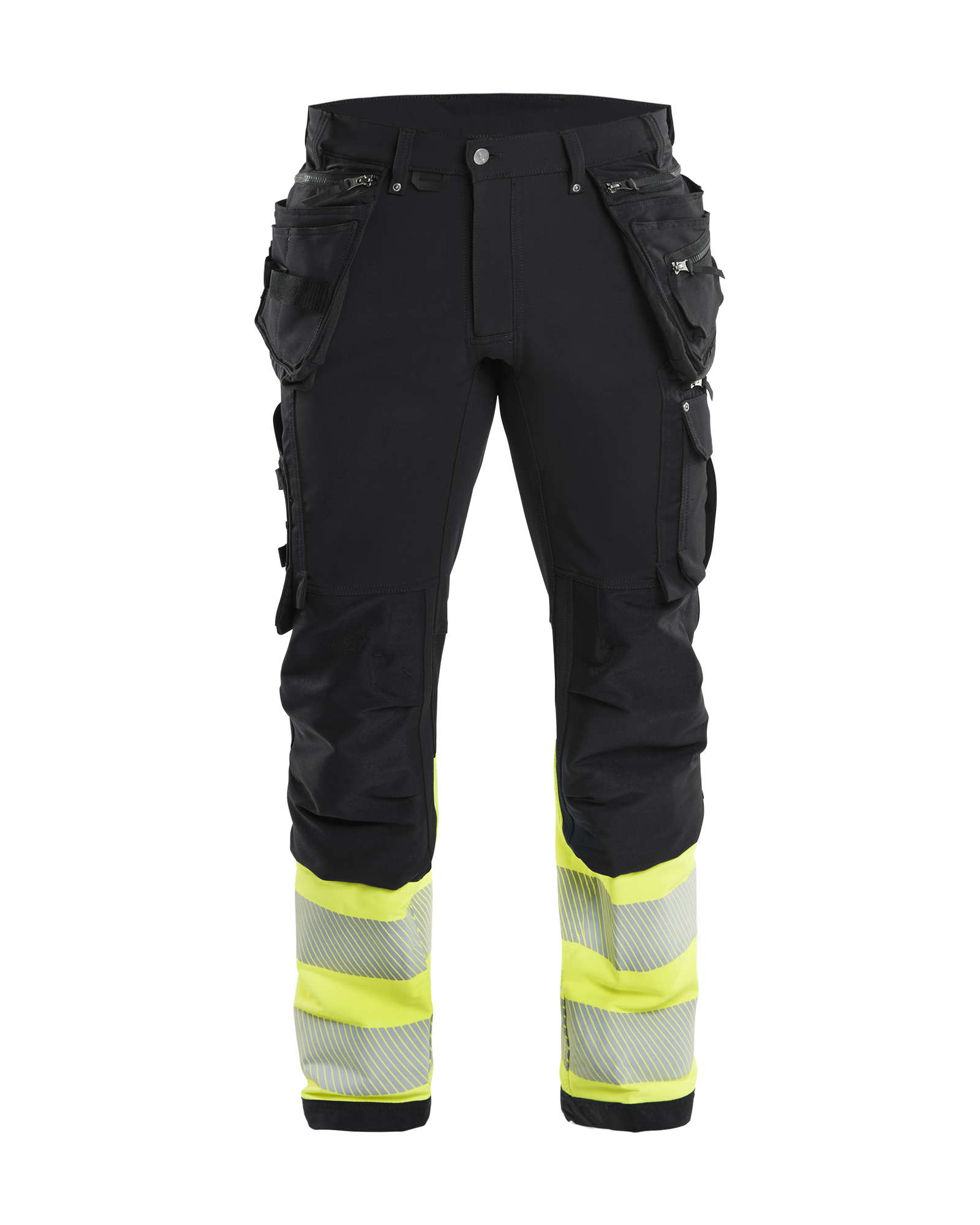 High Vis Arbeitshose 4-Wege-Stretch