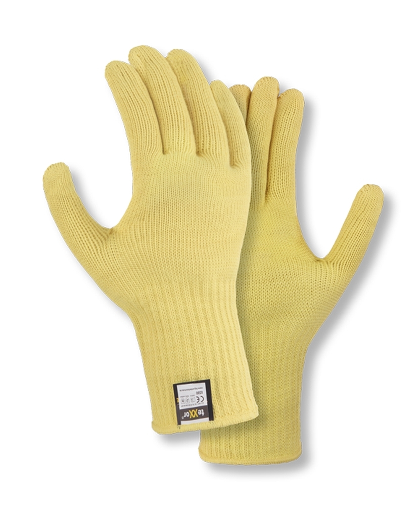 teXXor® Hitzeschutz-Handschuhe ARAMID goldgelb