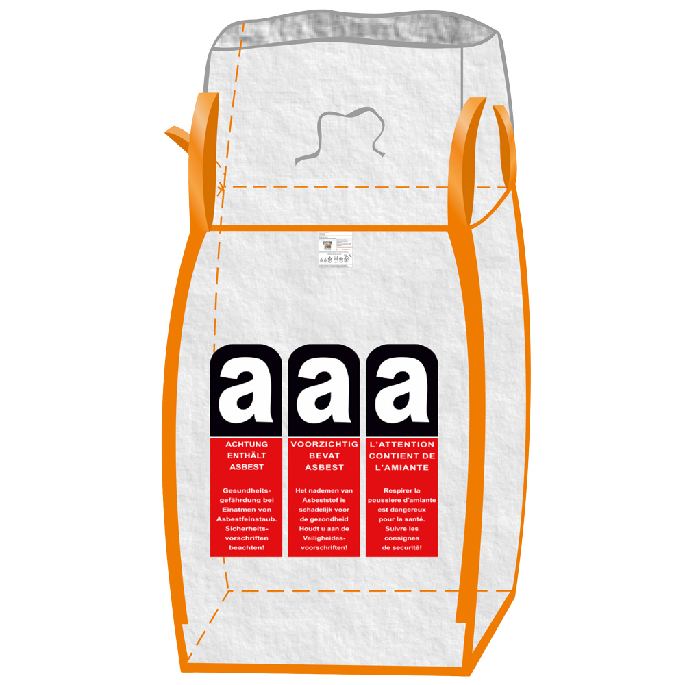 Karton-Bigbag für Asbest Tragkraft 1.000 KG