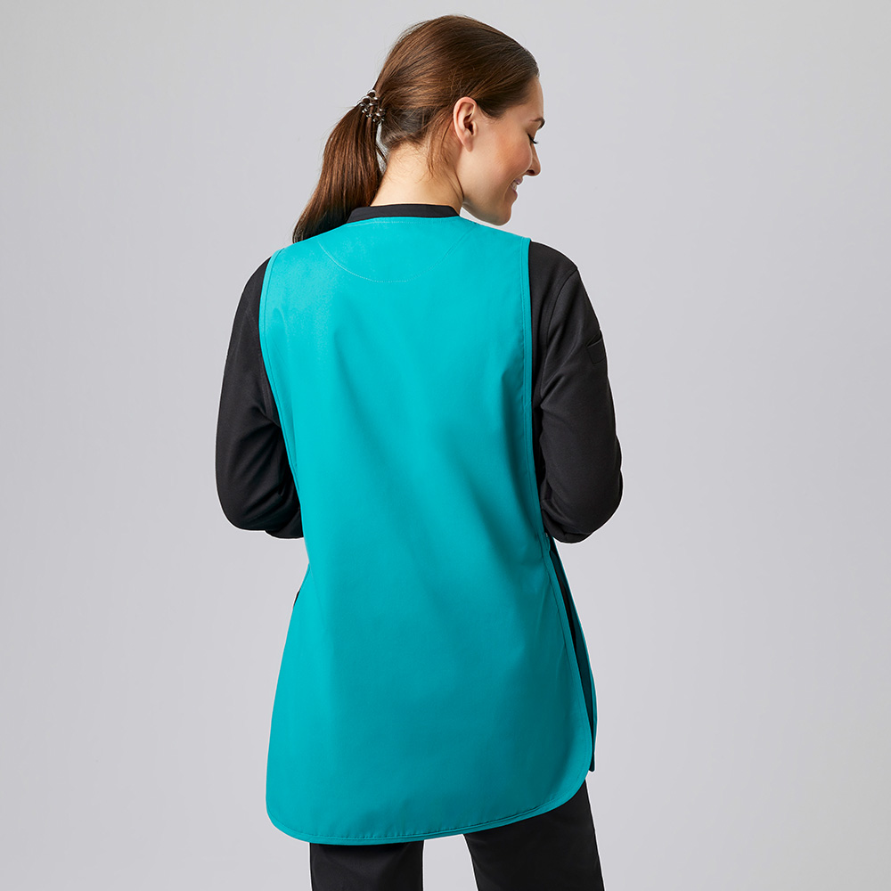 Überwurfschürze, teal