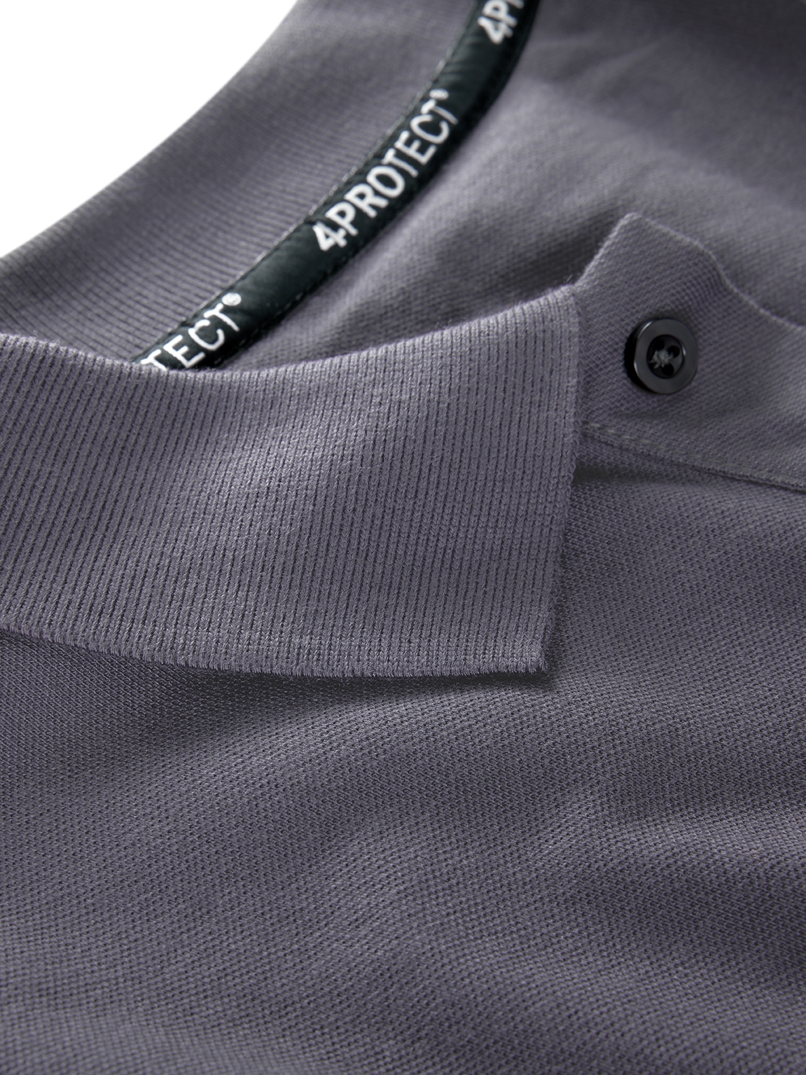 4PROTECT® Polo-Shirt Herren grau