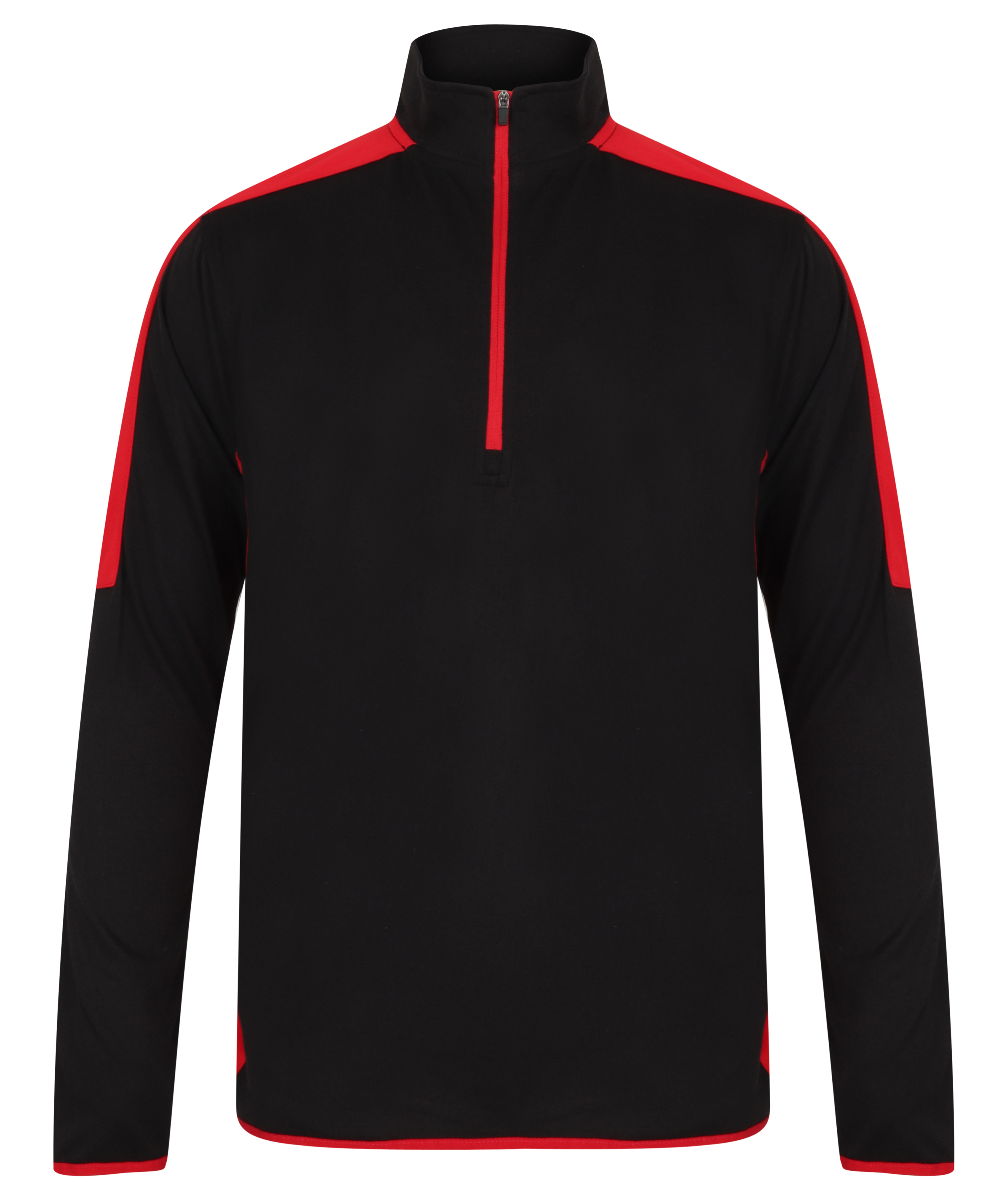 Pullover – Adults 1/4 Zip Midlayer With Contrast Panelling