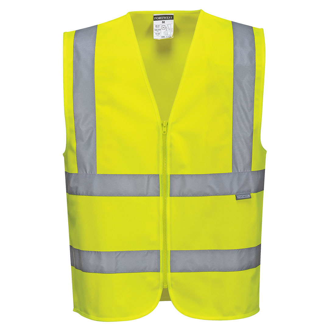Hi-Vis Weste mit Schulterreflexband