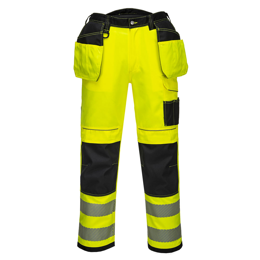 PW3 Hi-Vis Arbeitsbundhose mit Holstertaschen