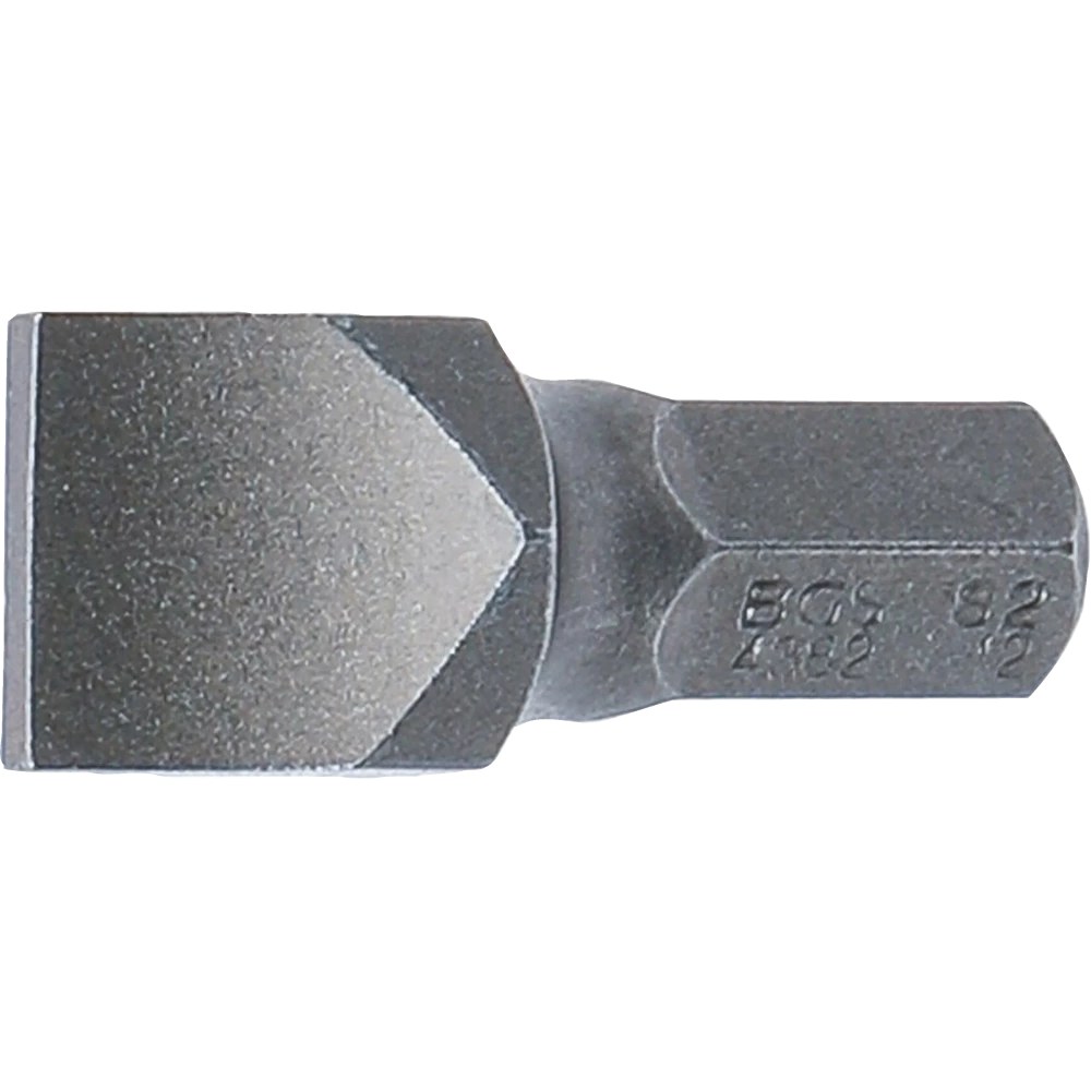 Bit, Länge 30 mm, Antrieb Außensechskant 8 mm (5/16"), Schlitz 12 mm