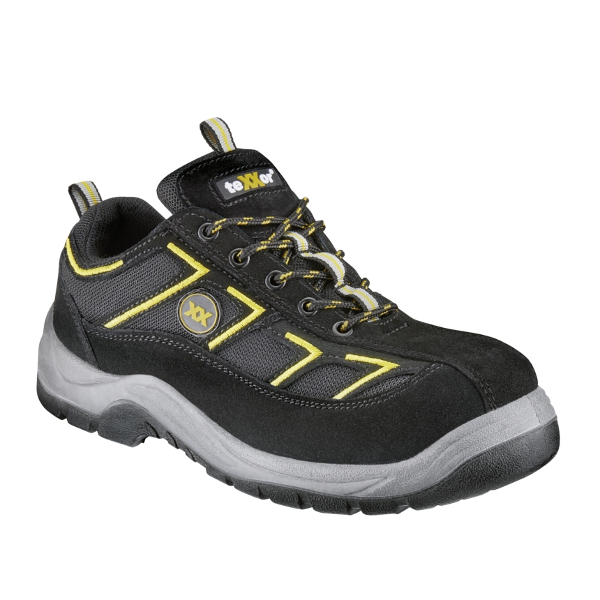 teXXor® S1-Sicherheitshalbschuhe METZ schwarz/gelb