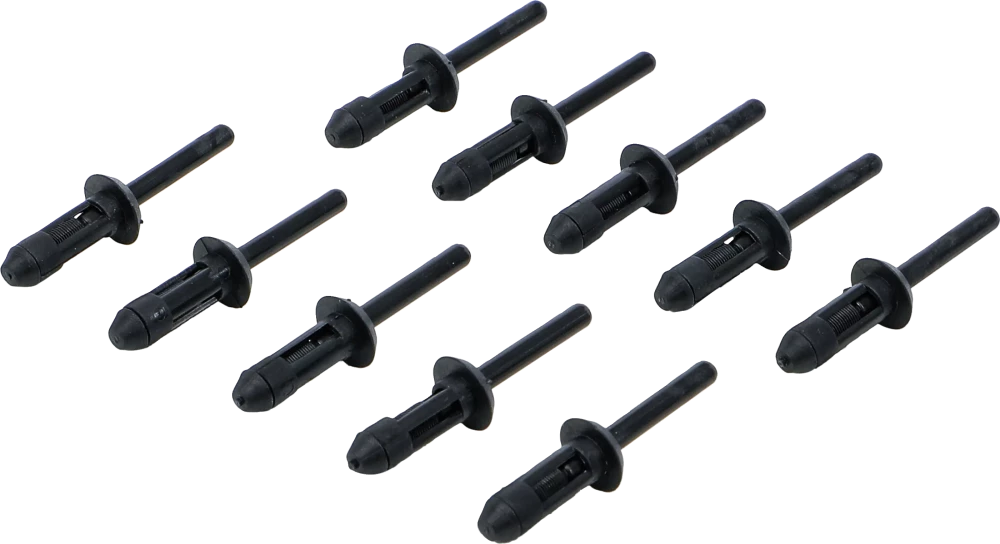 Kunststoff-Blindniete für Art. 8463, 6,6 x 17,2 mm, 10-tlg.