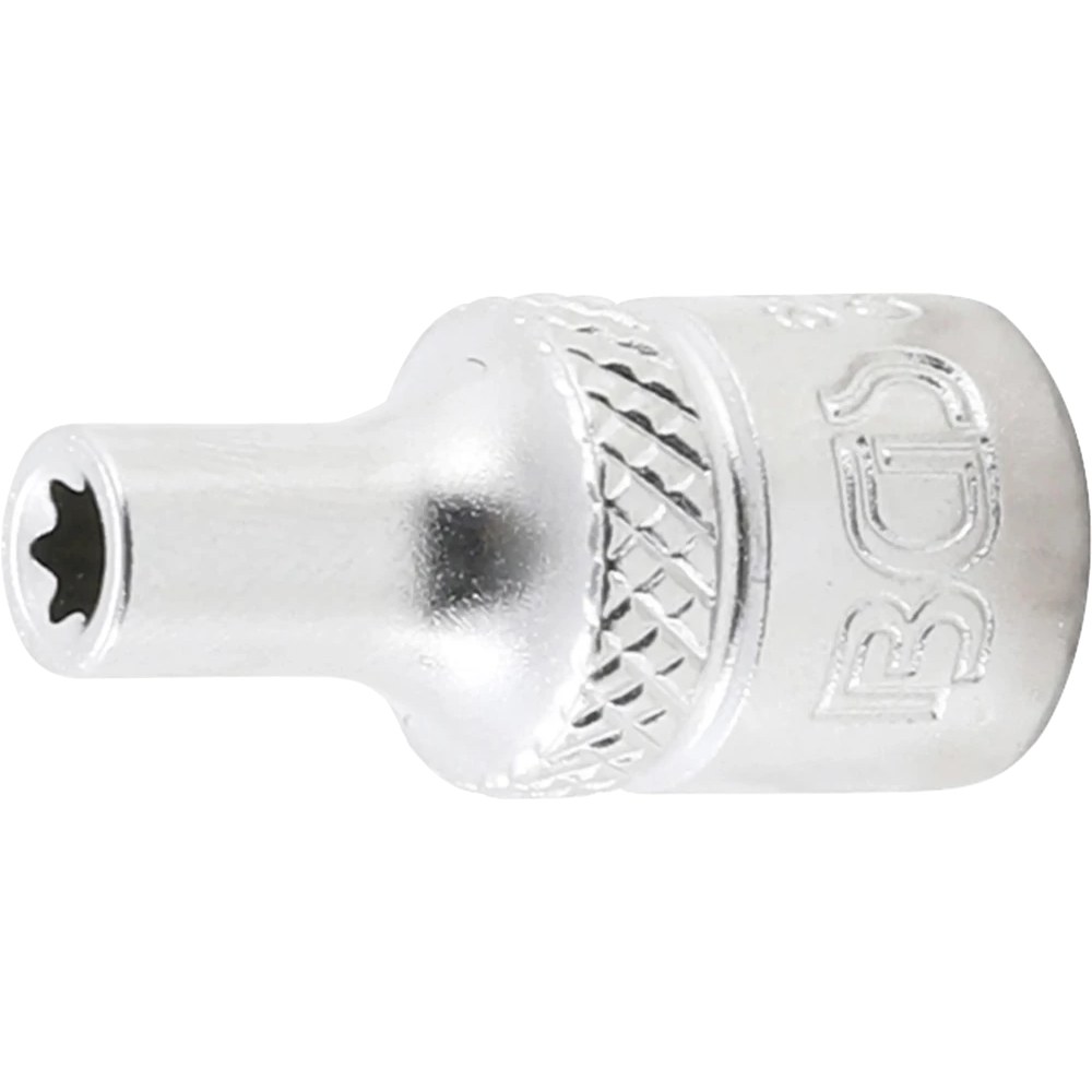 Steckschlüssel-Einsatz E-Profil, Antrieb Innenvierkant 6,3 mm (1/4"), SW E4