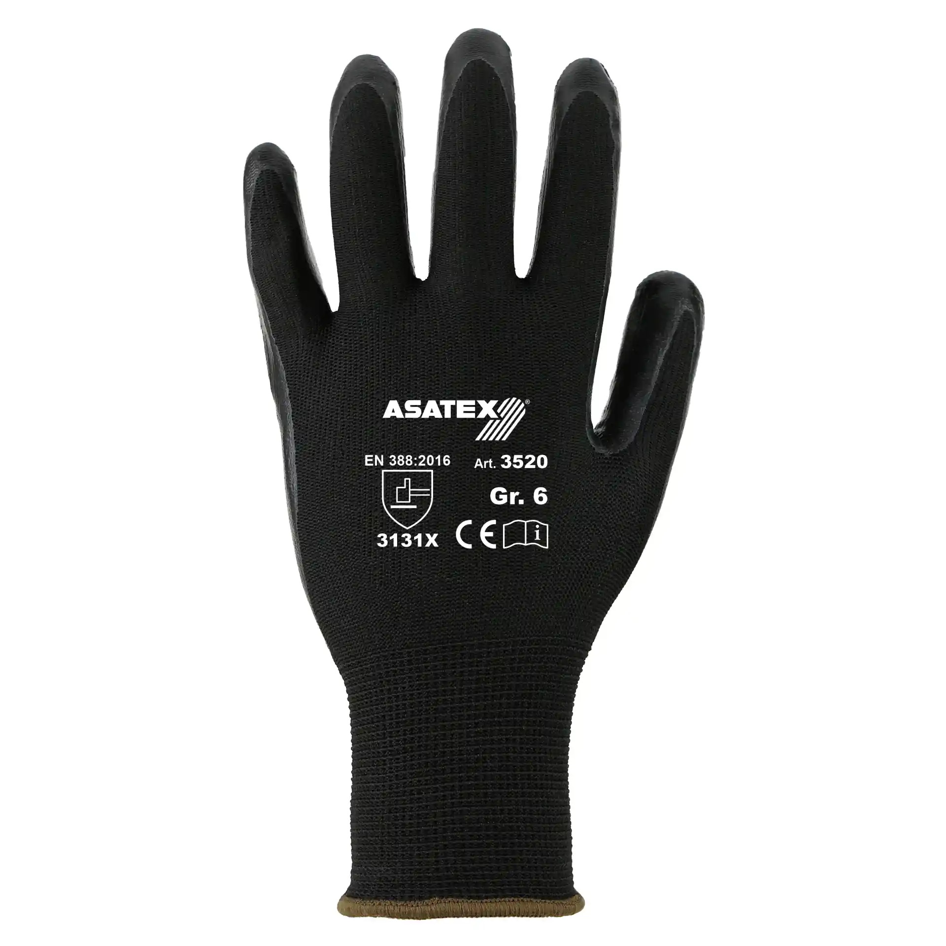 Feinstrick-Handschuh 3520 beschichtet