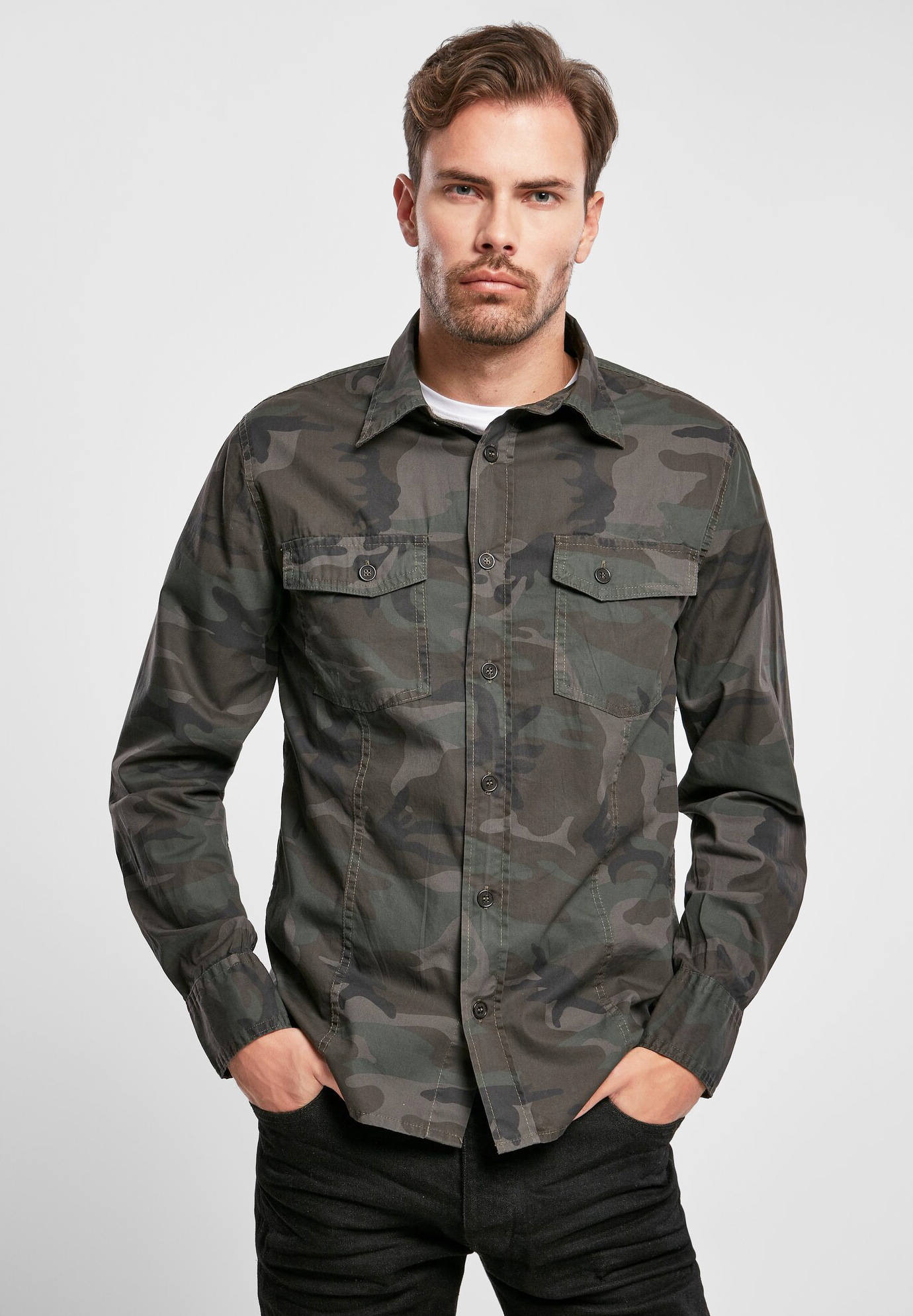 Slim Fit Shirt Long Sleeve