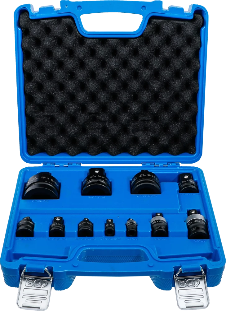 Kraft-Adapter- und Kugelgelenk-Satz, 6,3 mm (1/4") - 25 mm (1"), 11-tlg.