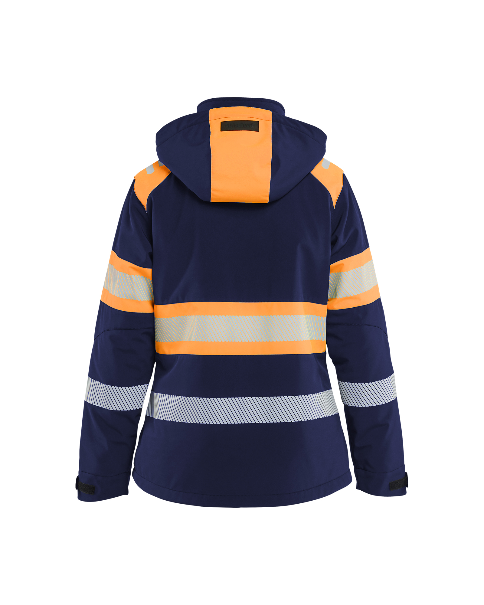 Damen High Vis Softshell Winterjacke leicht gefüttert