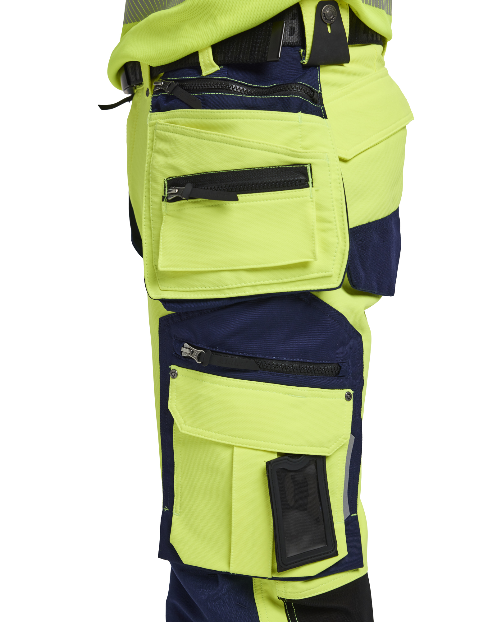 High Vis Arbeitshose 4-Wege-Stretch