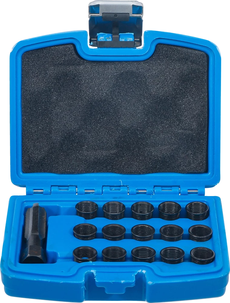 Reparatursatz für Zündkerzengewinde, M14 x 1,25 mm, 16-tlg.