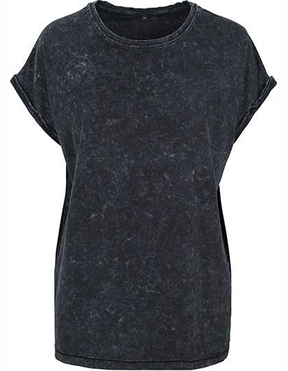 T-Shirt – Ladies´ Acid Washed Extended Shoulder Tee