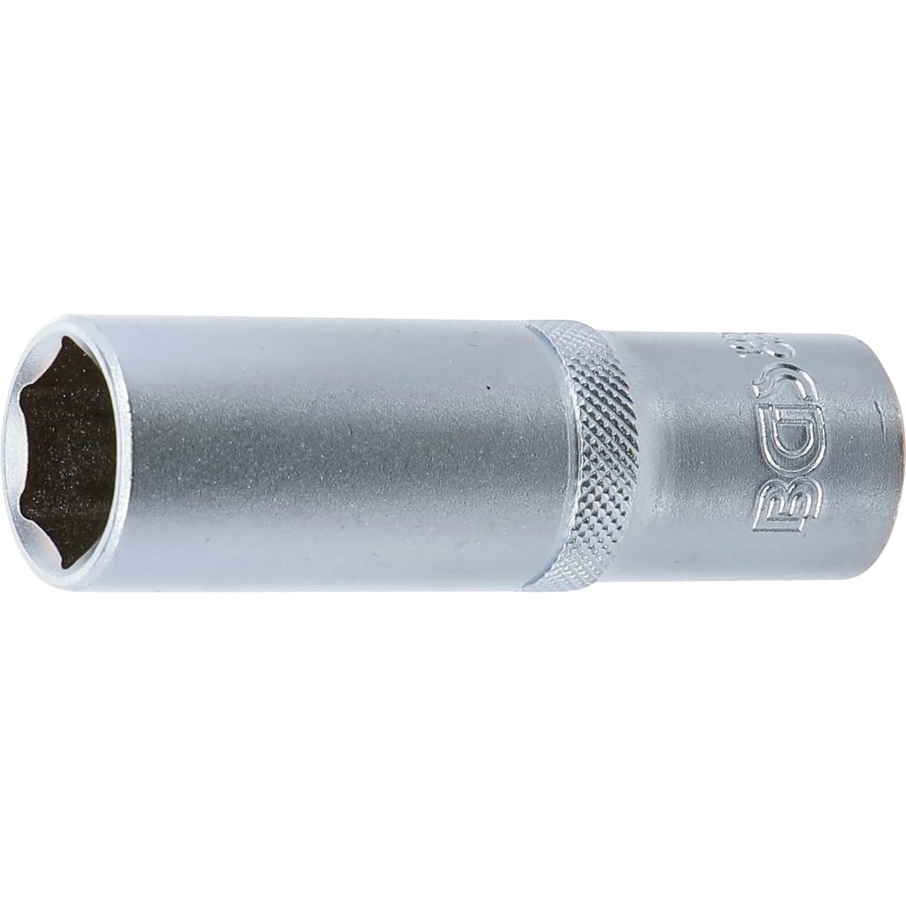 Steckschlüssel-Einsatz Sechskant, tief, Antrieb Innenvierkant 12,5 mm (1/2"), SW 17 mm