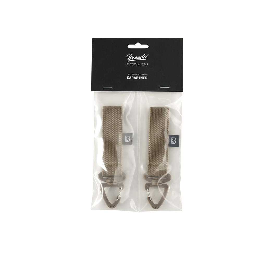 Belt and Molle Loop Carabiner 2 Pack