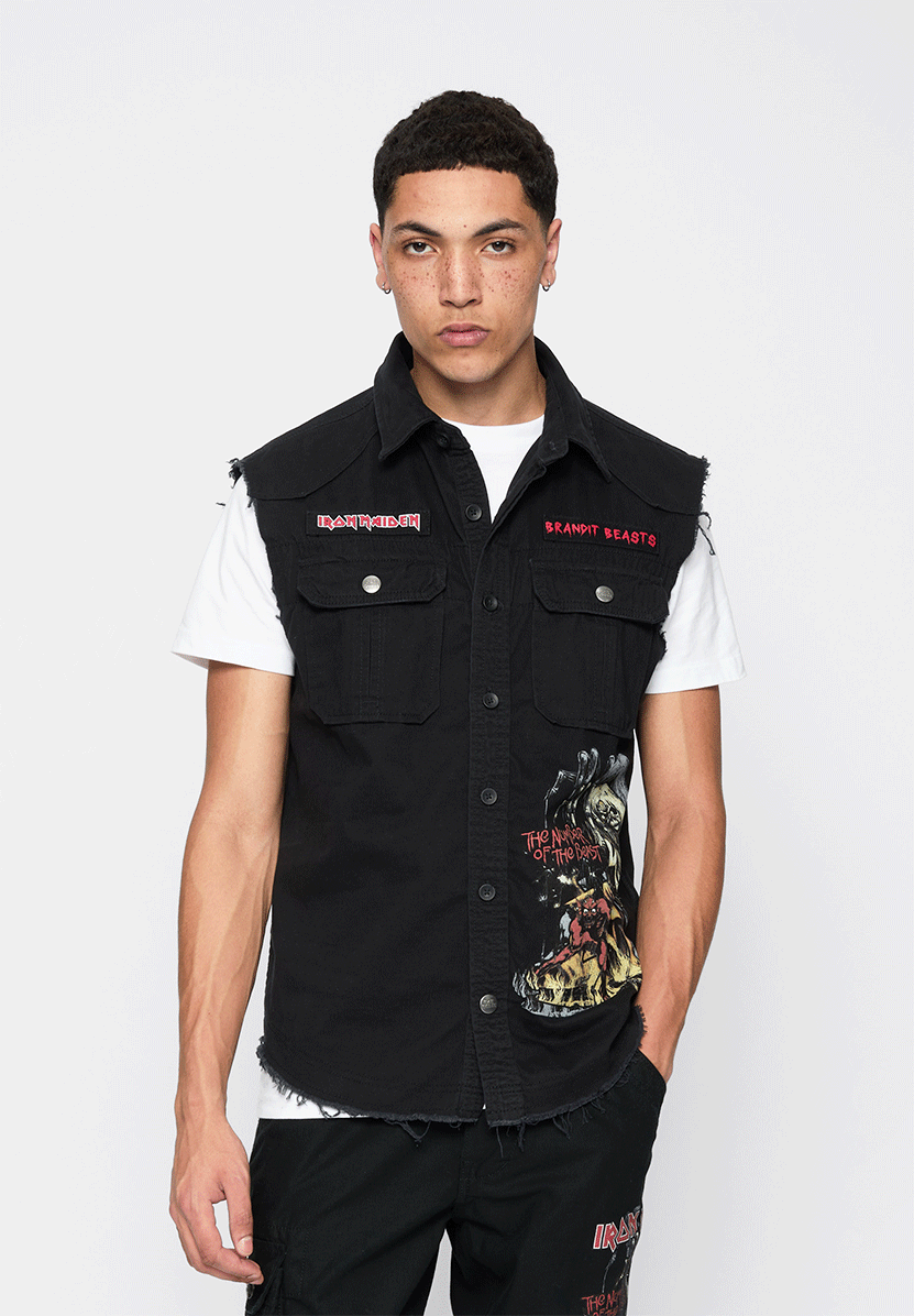 Iron Maiden Vintage Shirt sleeveless NOTB