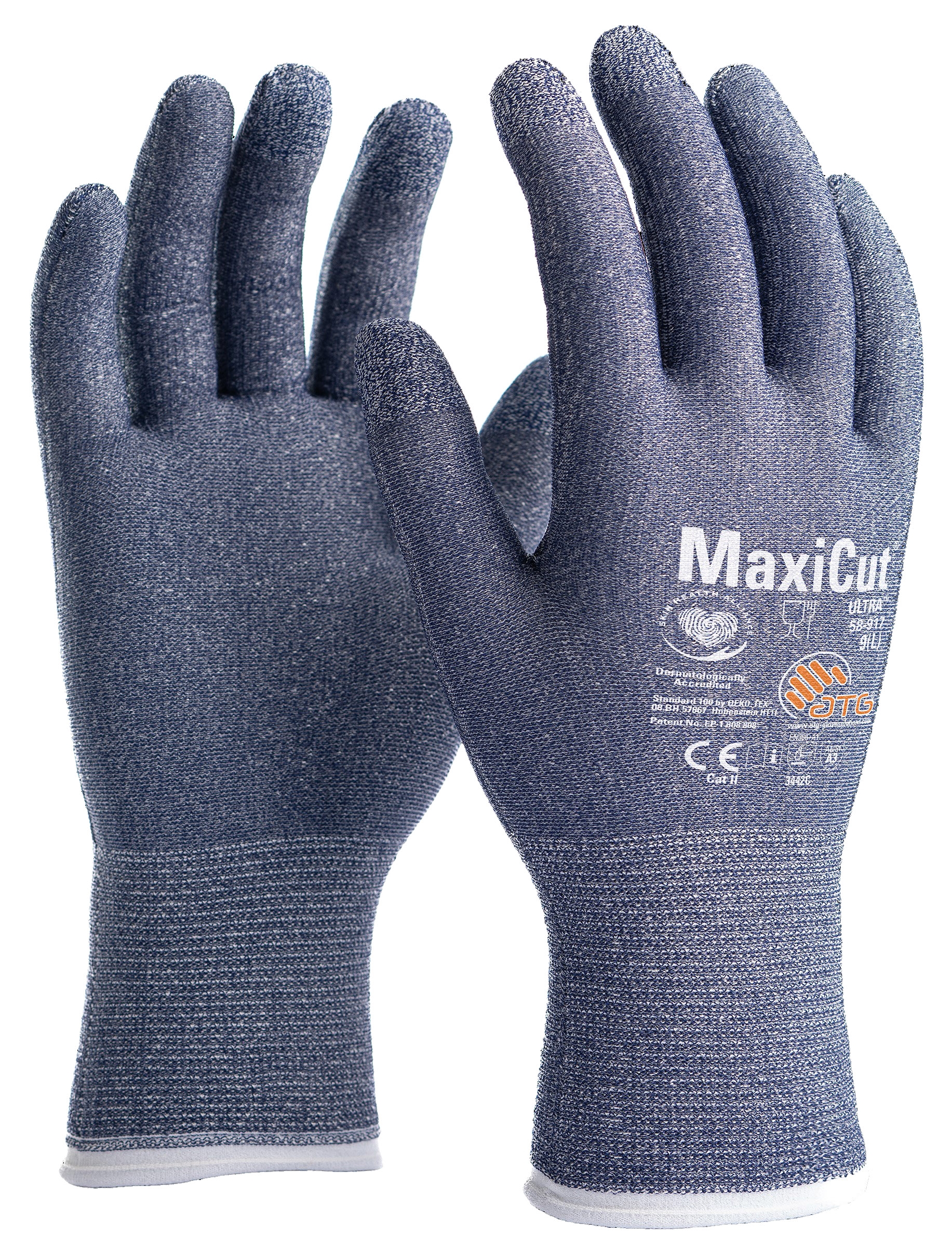 MaxiCut® Ultra™ Schnittschutz-Strickhandschuhe (58-917) blau