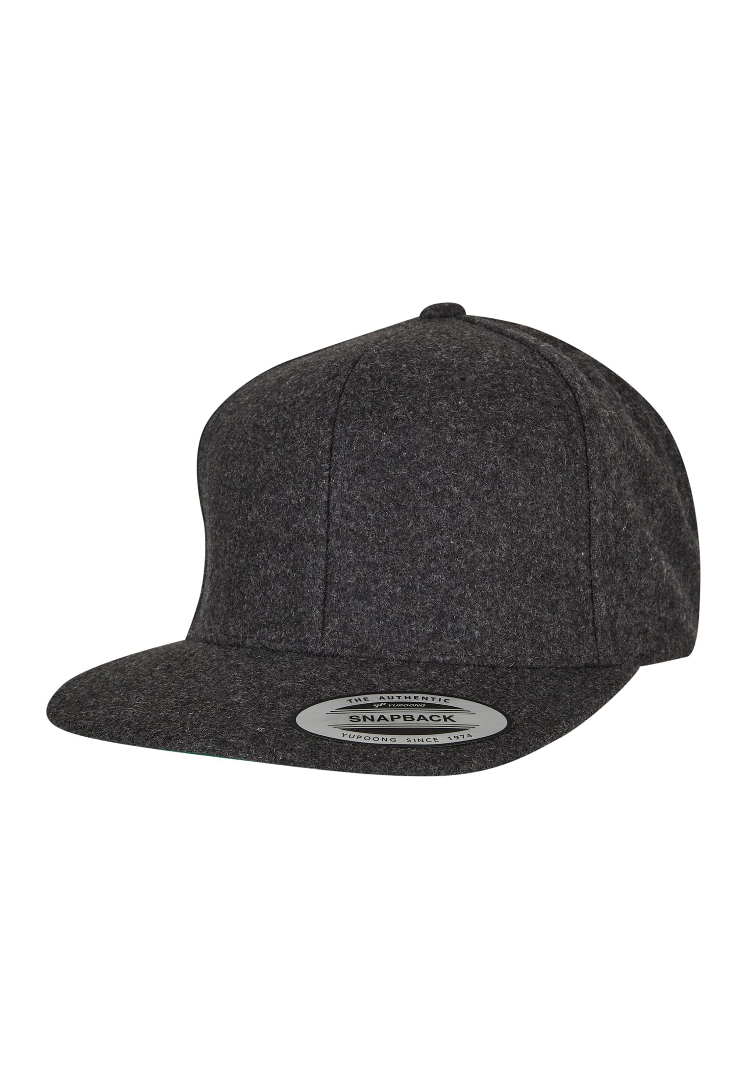 Melton Wool Snapback Cap