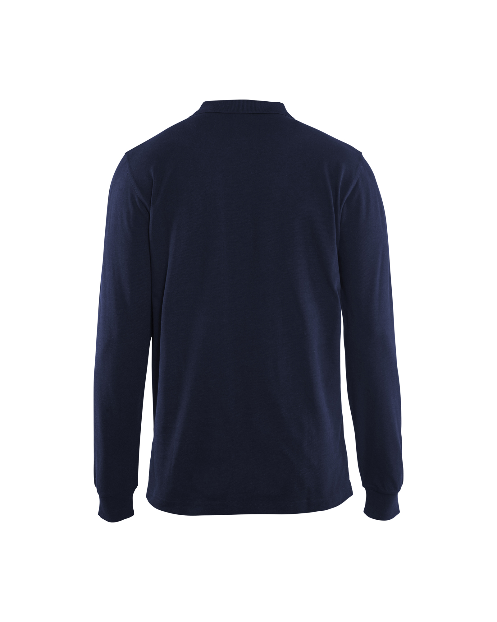 Langarm Poloshirt