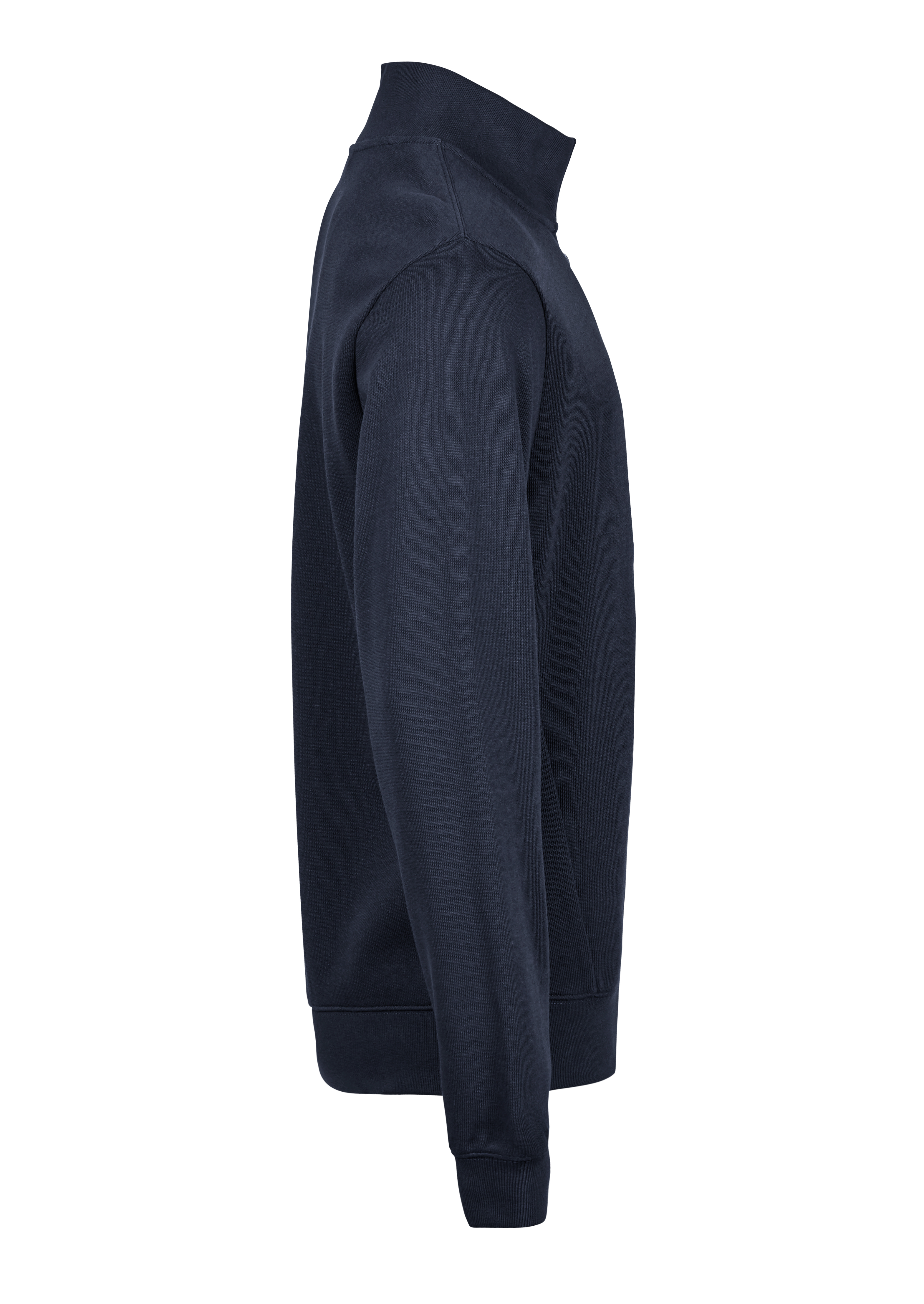 Sweatshirt – Ribbed Interlock Half Zip