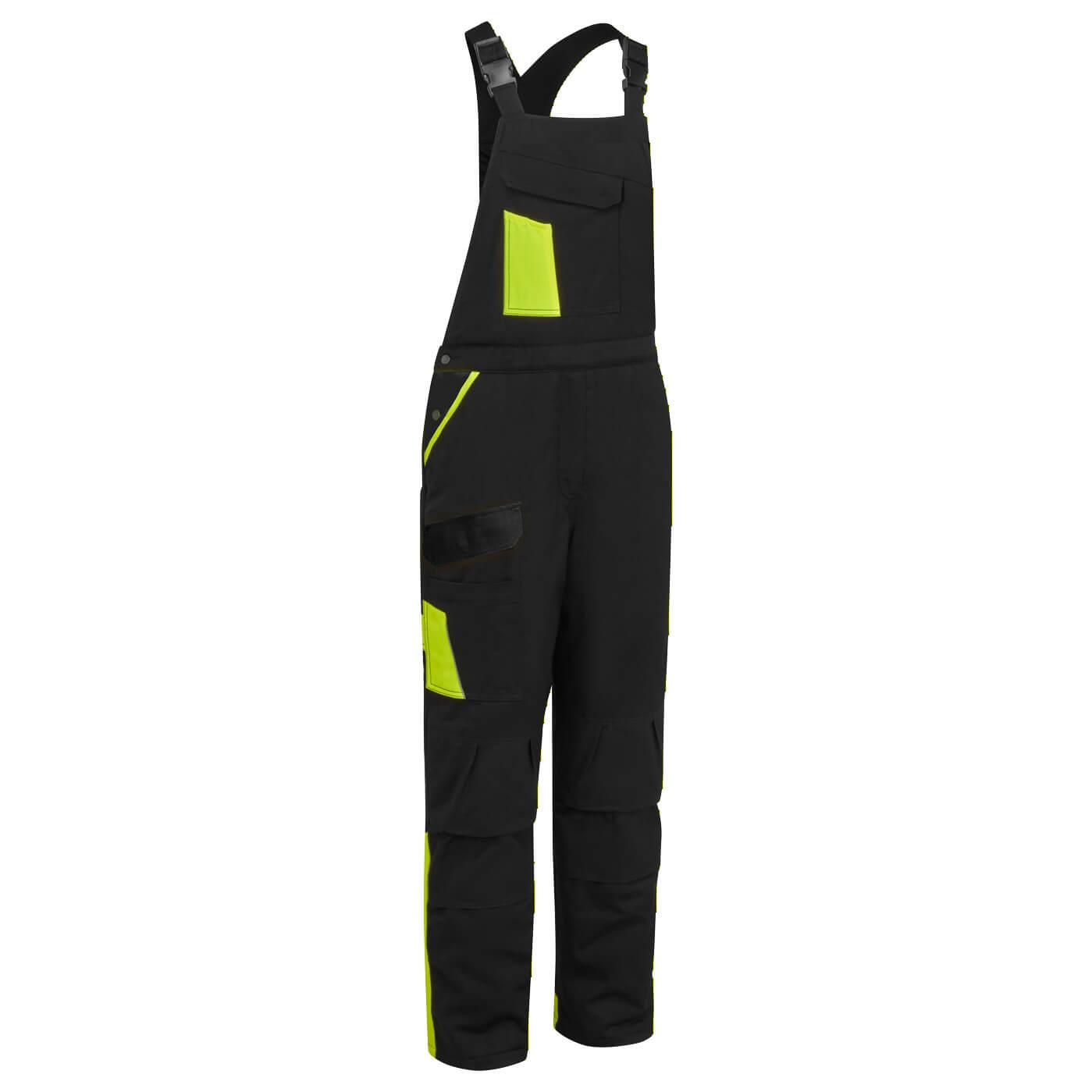 WX1 zweifarbige wattierte Baumwoll - Latzhose
