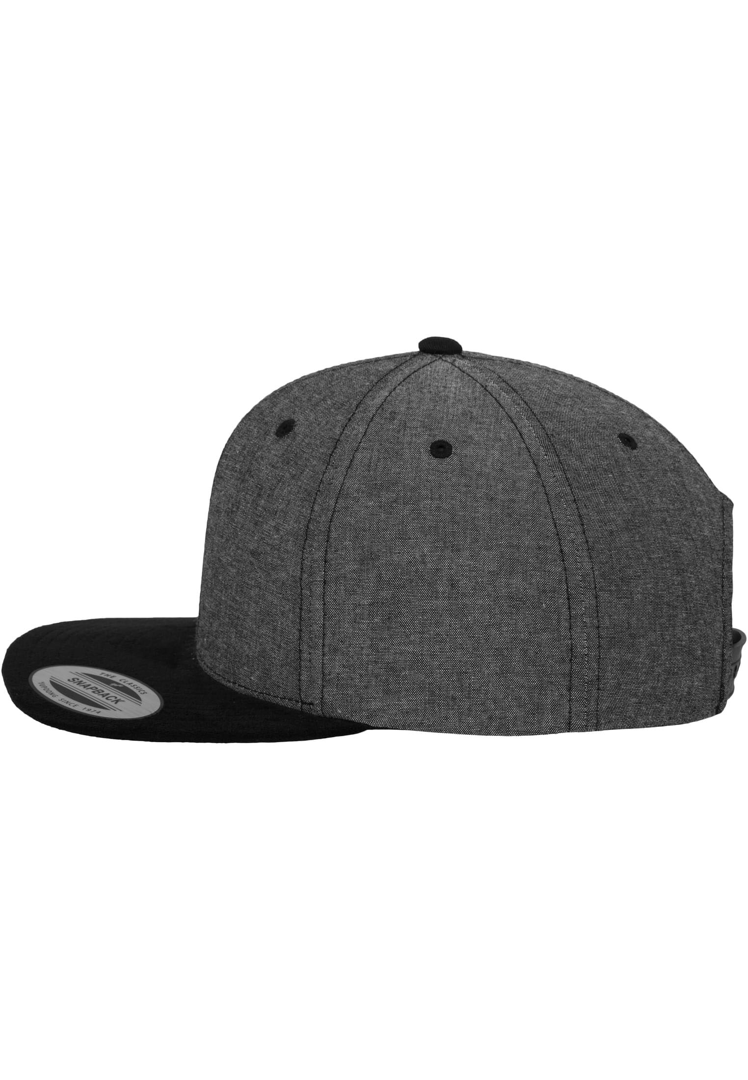 Cap – Chambray-Suede Snapback