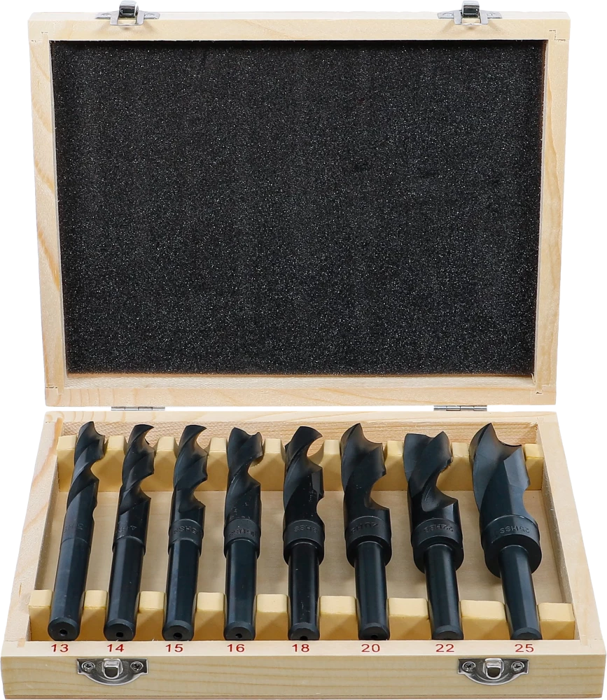 HSS-Bohrer-Satz, 13 - 25 mm, 8-tlg.