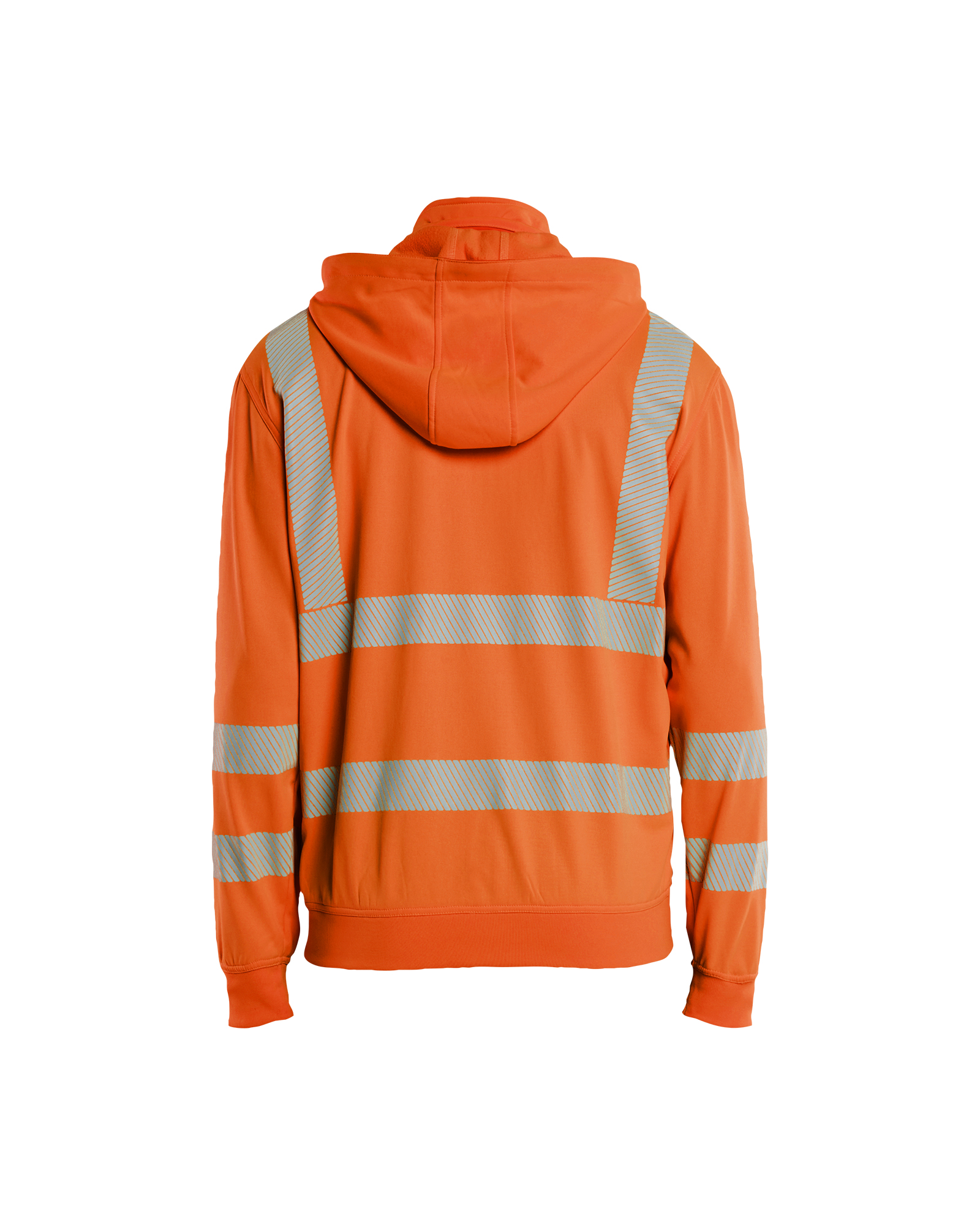High Vis Sweatjacke mit abnehmbarer Kapuze