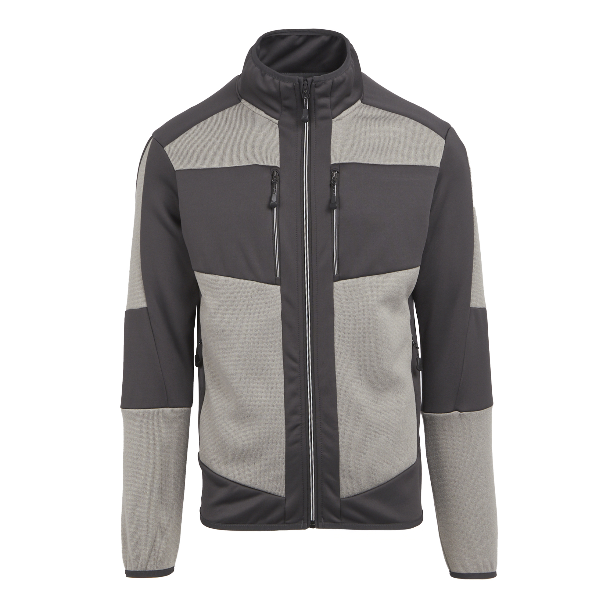 E-volve Unisex Knit Effect Stretch Midlayer Jacket