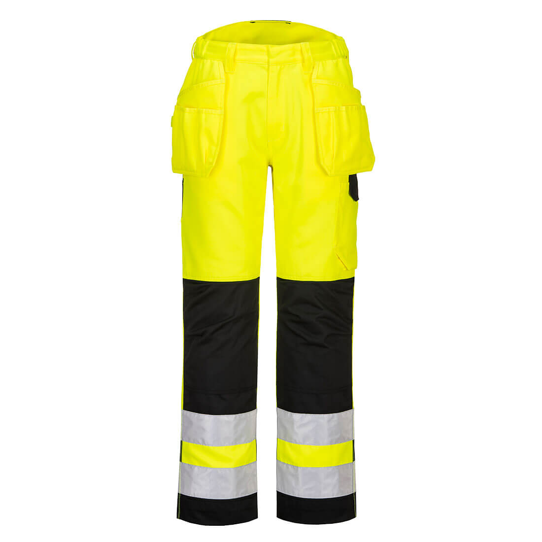PW2 warnschutz-bundhose mit holstertaschen