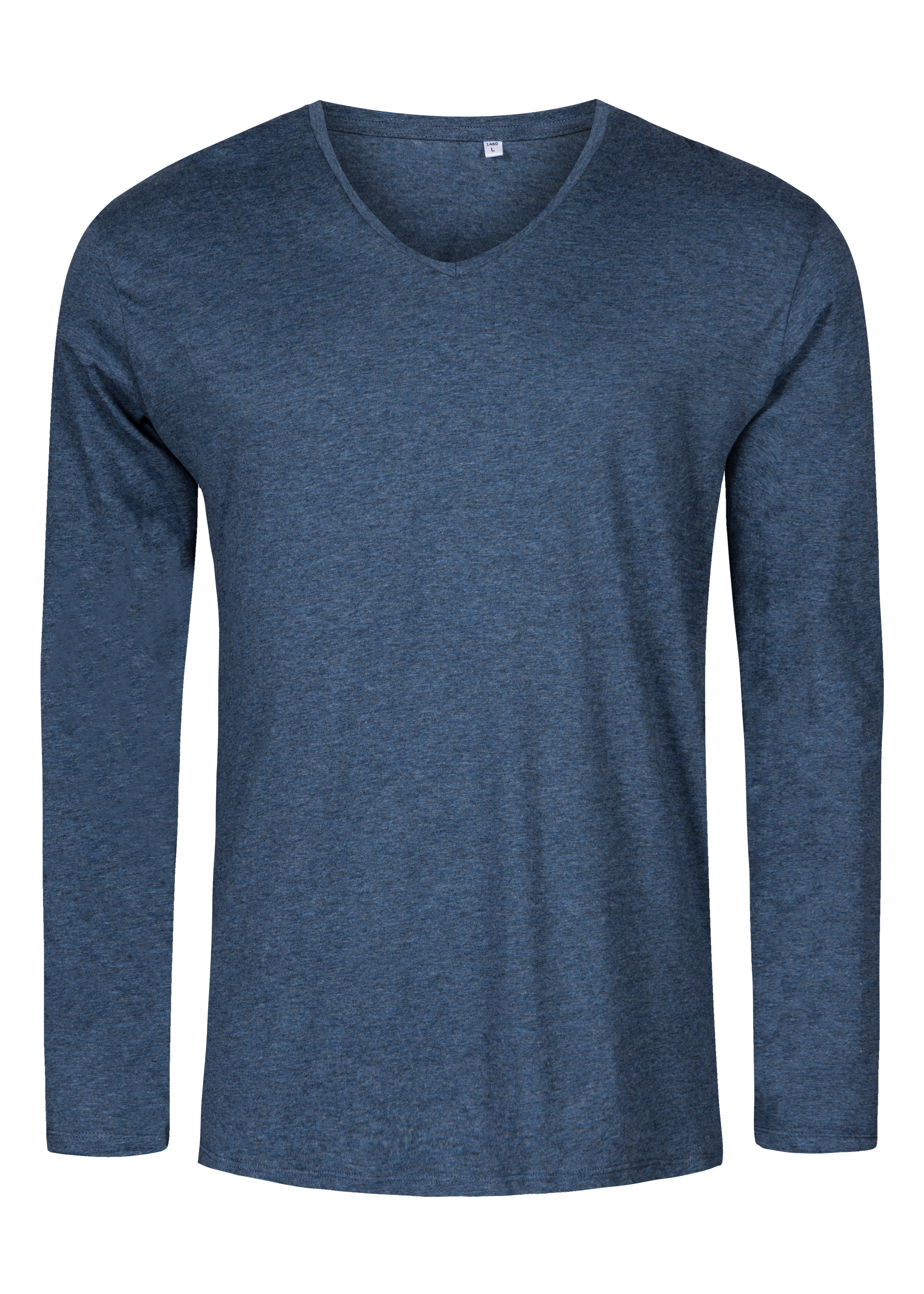 Men´s V-Neck T-Shirt Long Sleeve